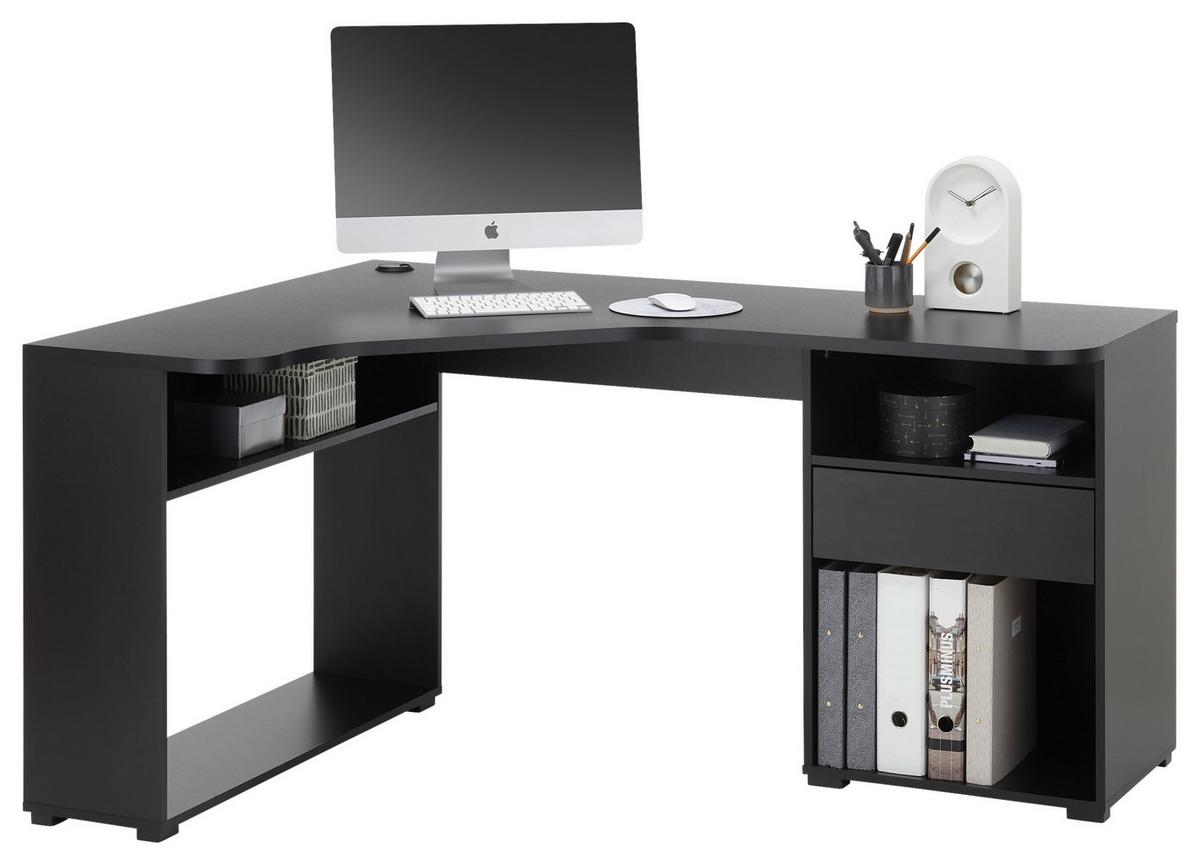 Gaming Miza Bc 3155, Črna, 110-150x50cm - črna, Design, leseni material (110/150/74/50cm) - MID.YOU