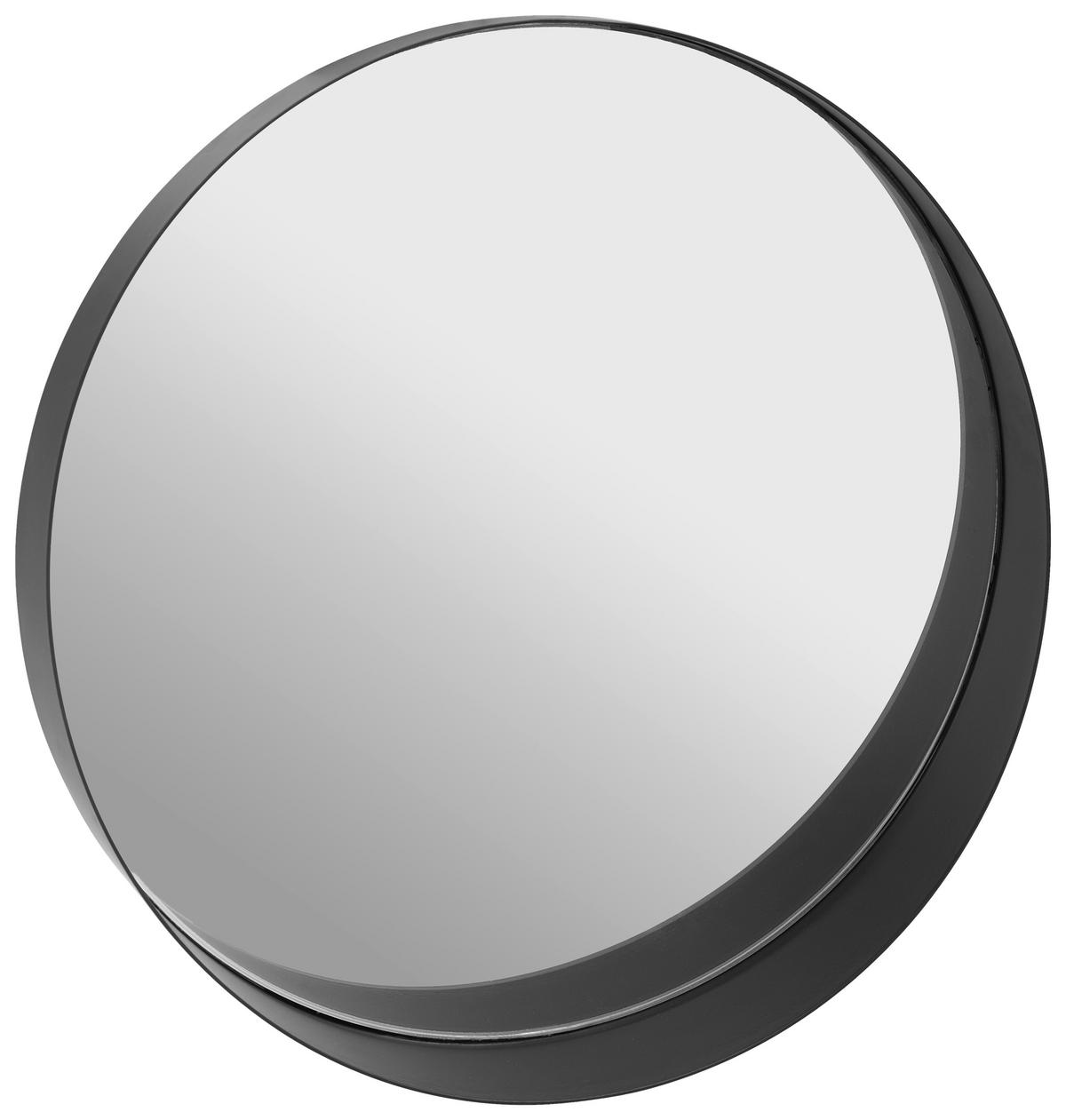 LUSTRO ŚCIENNE CAIPI - czarny, Trend, metal/szkło (50/50/10cm) - Landscape