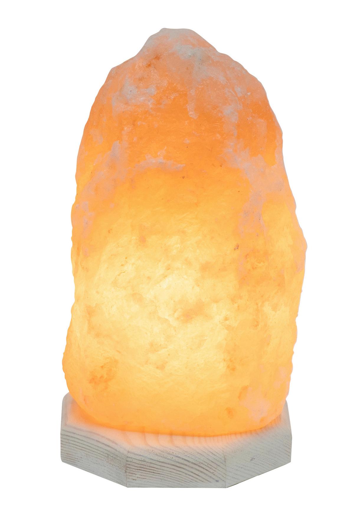 Salzsteinleuchte Stone Naturfarben max. 15 Watt - Naturfarben, Stein (13/13,5/23cm) - Globo