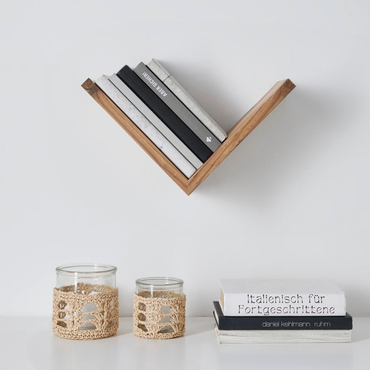 Wandregal Ali in Kieferfarben - Kiefer Milford, MODERN, Holzwerkstoff (25/25/15cm) - Mömax