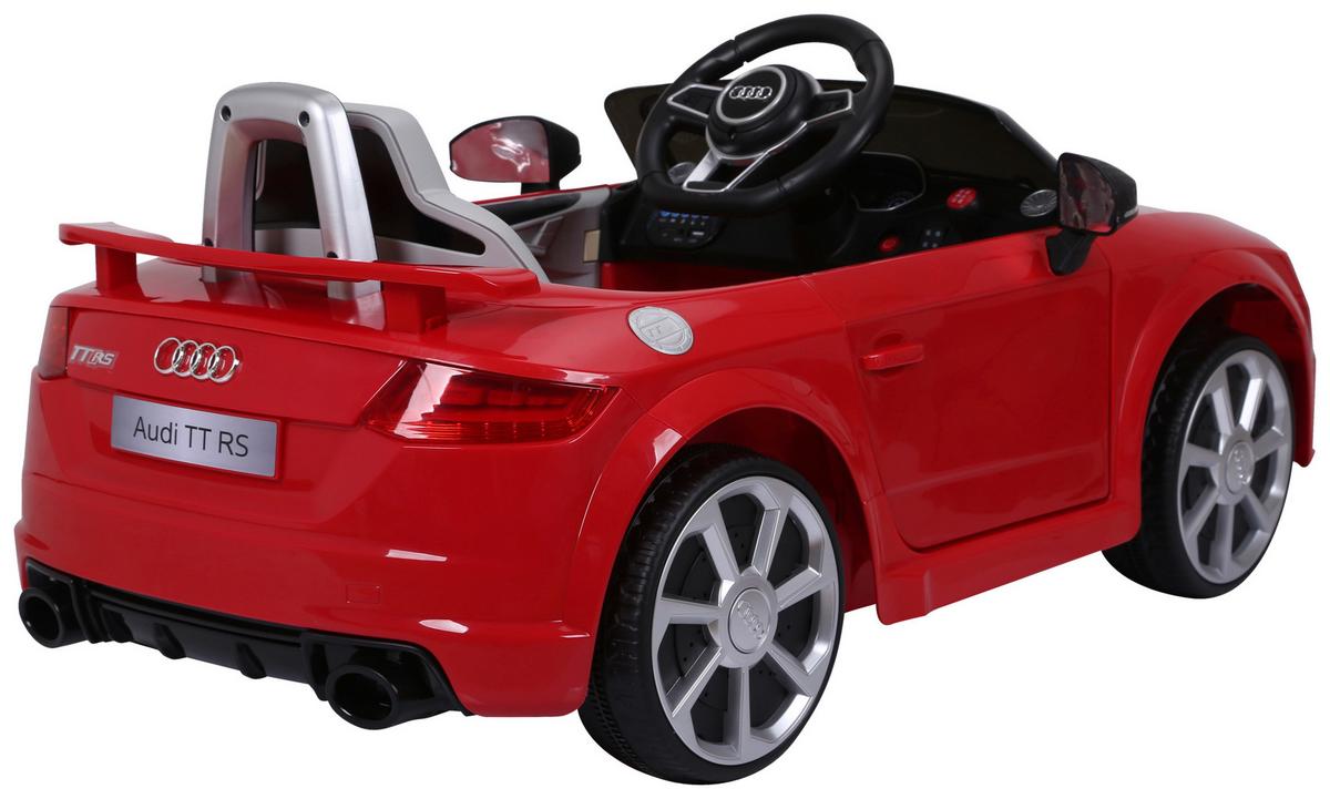 ELEKTRYCZNE AUTO DLA DZIECI RIDE ON AUDI TT - czerwony, Konventionell, tworzywo sztuczne (103/62/43,5cm)