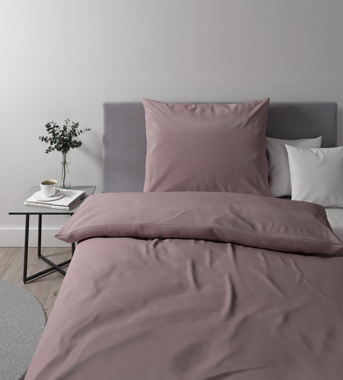 Ágyneműhuzat-garnitúra Alex Uni - lila, Modern, textil (140/200cm) - Premium Living