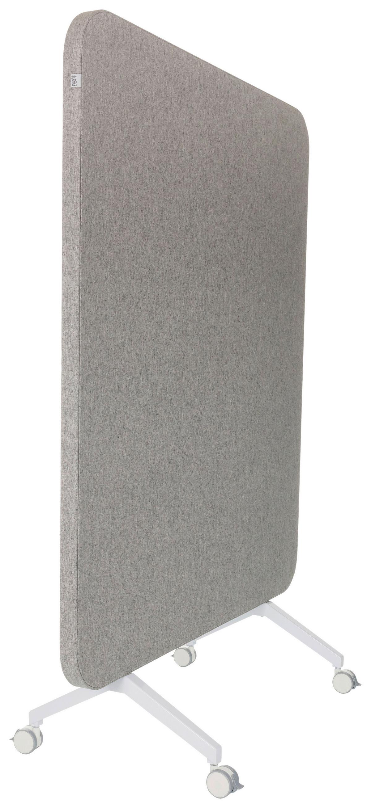 Pregradna Stena Vision Board, Siva - siva, Basics, umetna masa/steklo (120/164/60cm) - MID.YOU