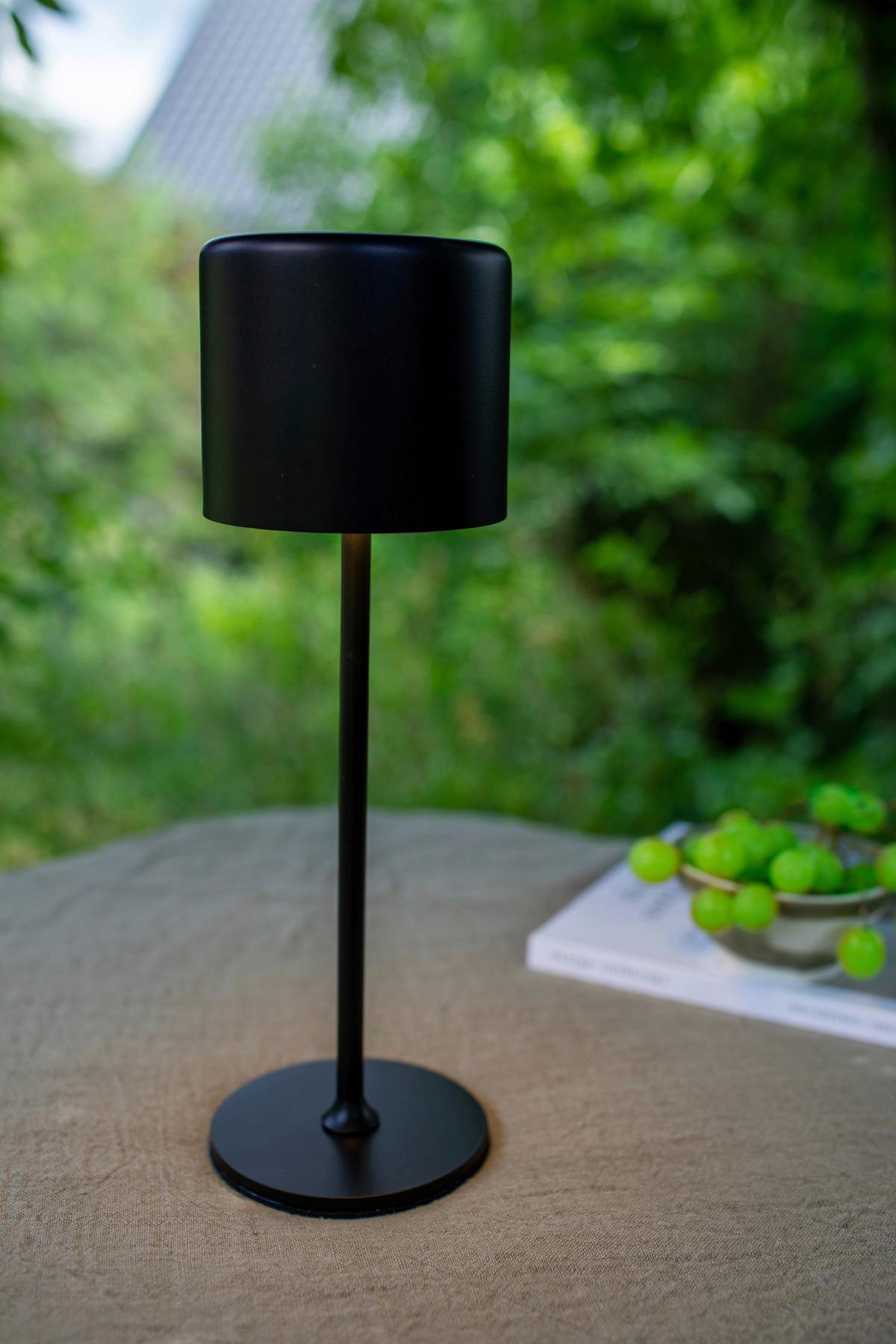 LED-Tischleuchte Filo max. 2 Watt dimmbar - Schwarz, Basics (9,6/9,9/30cm) - Markslöjd