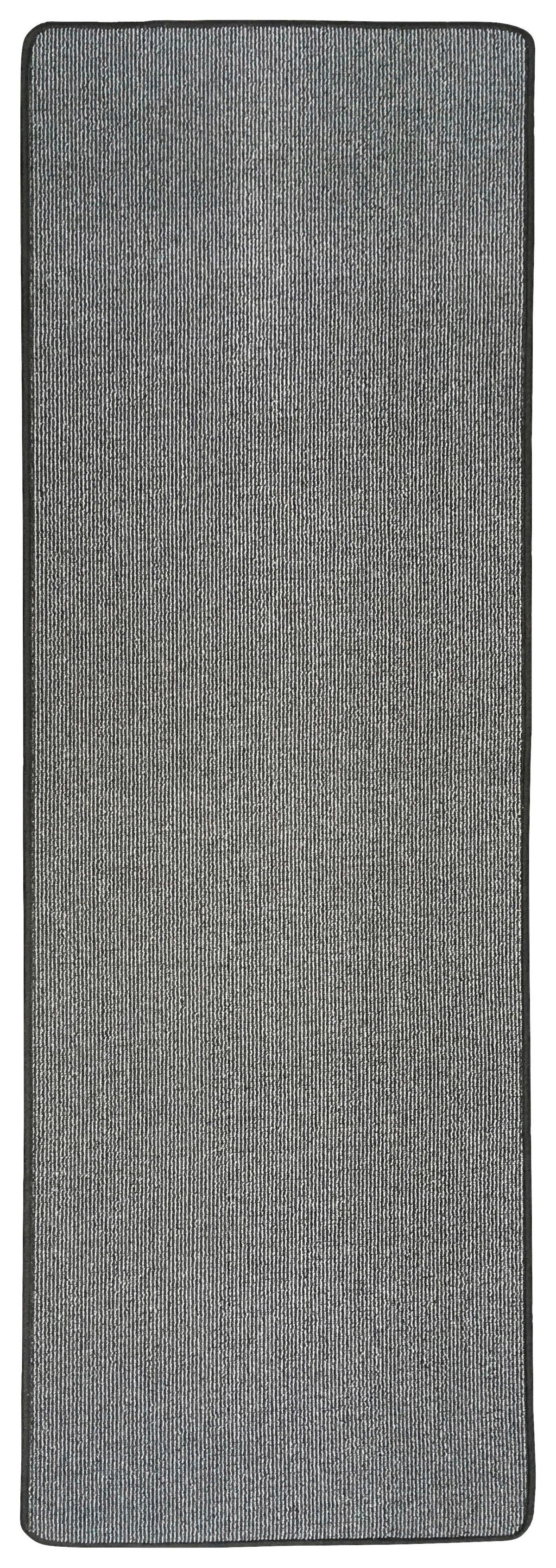 Läufer Vancouver 2 in Anhtrazit ca. 66x200cm - Anthrazit, Konventionell, Kunststoff (66/200cm) - Modern Living