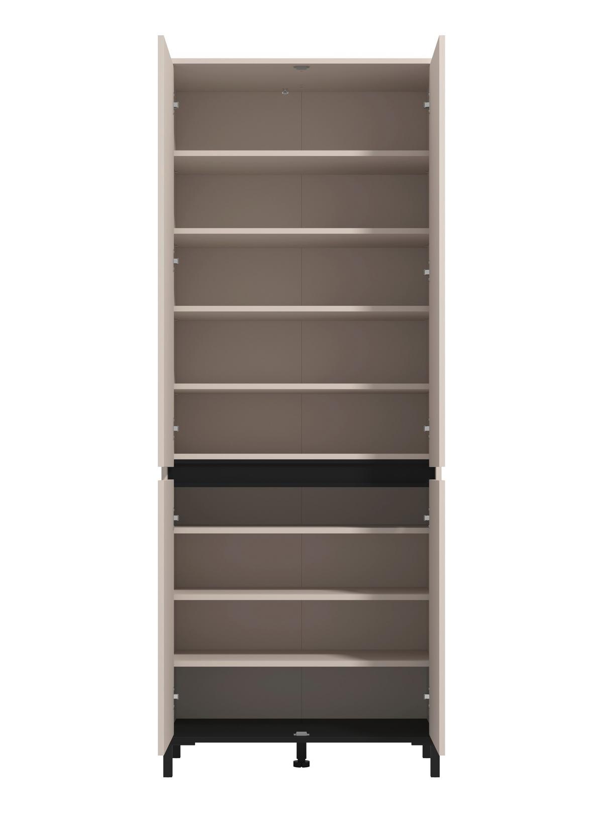 Mehrzweckschrank Arran Kaschmir - Kaschmir, MODERN, Holzwerkstoff (80/206/40cm) - Mömax
