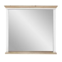 LUSTRO ŚCIENNE JASMIN - kolor dębowy/kolor piniowy, Romantik / Landhaus, materiał drewnopochodny/szkło (93/83/15cm) - Landscape