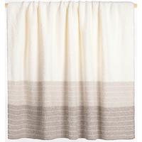 Pătură Via, cca. 130x170cm - alb/gri, textil (130/170cm) - Mömax