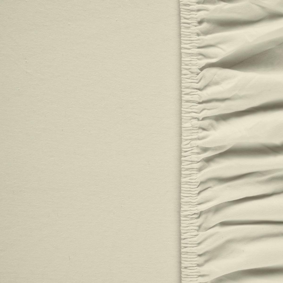 Spannleintuch Basic Salbeigrün ca. 180-200x200cm - Salbeigrün, MODERN, Textil (180/200cm) - Modern Living