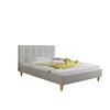 Polsterbett Kenny Hellgrau ca. 100x200 cm - Hellgrau/Naturfarben, MODERN, Holz/Textil (100/200cm) - Livetastic