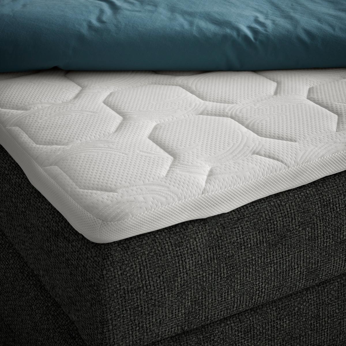 Boxspring Krevet Palace - crna, Konvencionalno, tekstil/plastika (180/200cm) - Premium Living