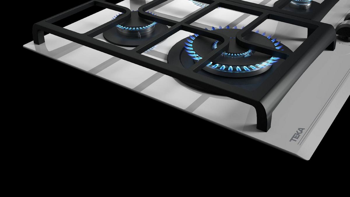 Plită pe gaz TEKA GZC 64320 SM STEAM GREY - Modern (60/5/60cm) - Teka
