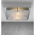 Deckenleuchte Benn - Weiß, MODERN, Glas/Metall (33,5/33,5/7cm) - MÖMAX modern living