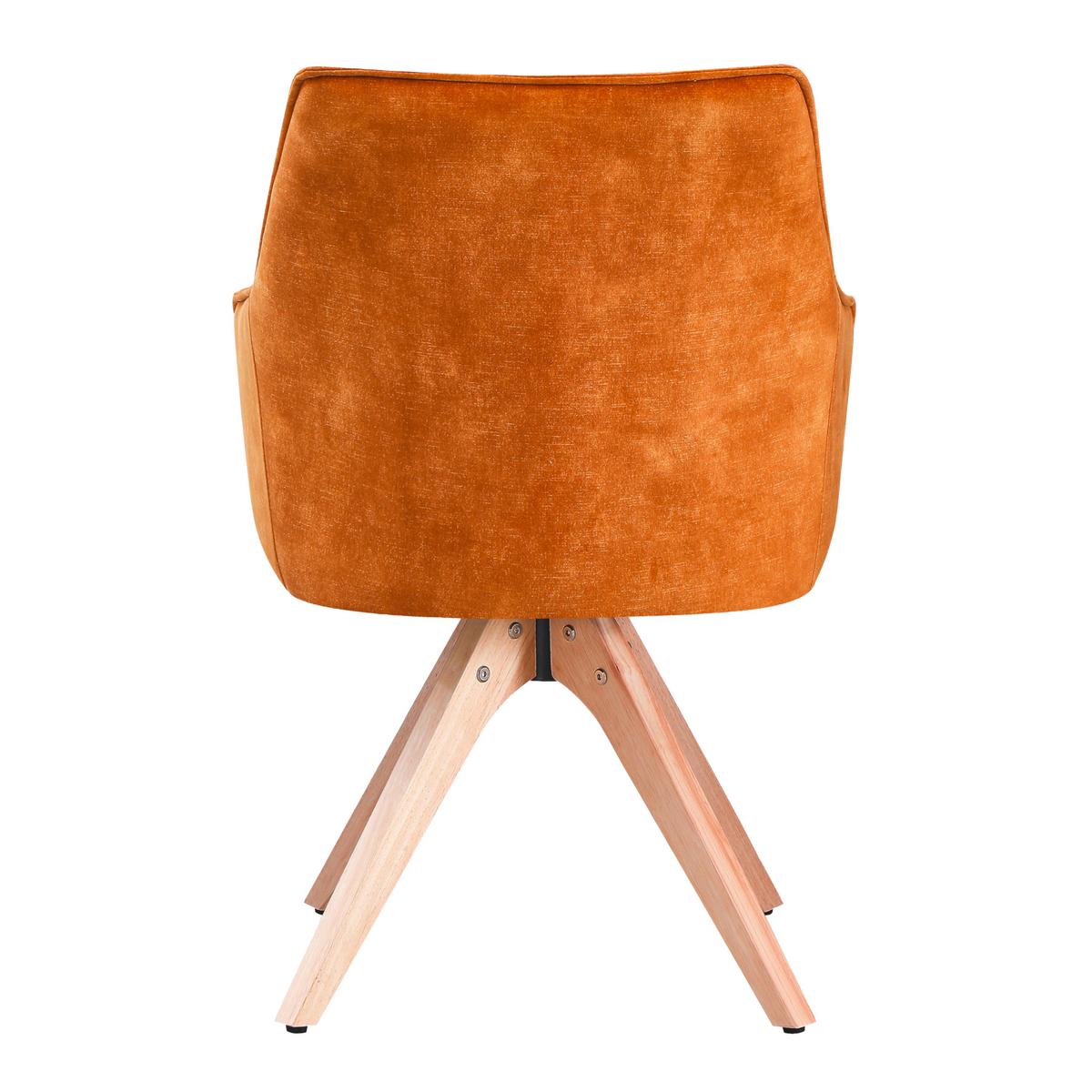 Naslanjač Lisa, Zlata - zlate barve/siva, Konvencionalno, tekstil/les (62/83/63cm)