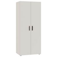 Ormar S Klasičnim Vratima Basic - kašmir/crna, Konvencionalno, drvni materijal/plastika (74/179/51,9cm)