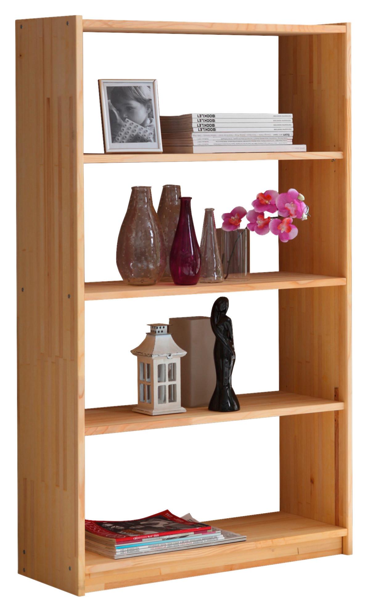 Standregal "Simona", aus Fichte, Fichtefarben - Fichtefarben, Basics, Holz (80/145/31cm) - MID.YOU