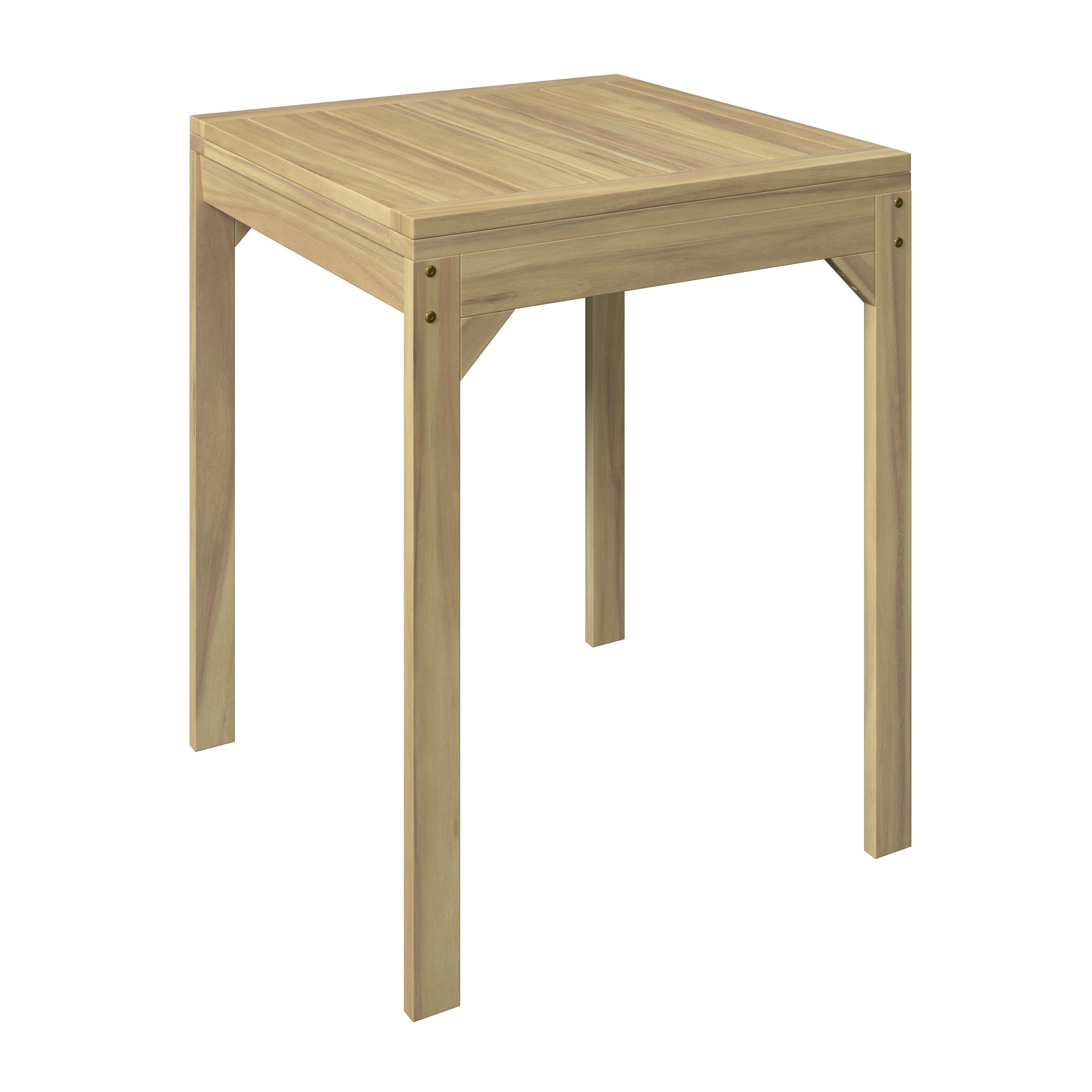 BALKONGMÖBLER SET SANA - akaciefärgad, Natur, trä (60-120/60/73,3cm) - Mömax