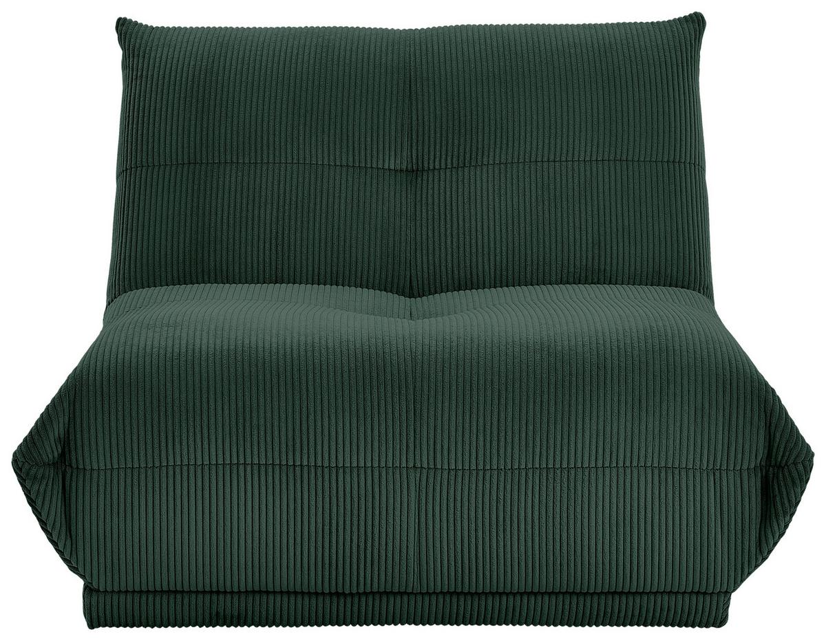 Modul Sofaelement Giselle Dunkelgrün - Dunkelgrün, Trend, Textil (105/80/112cm) - Livetastic