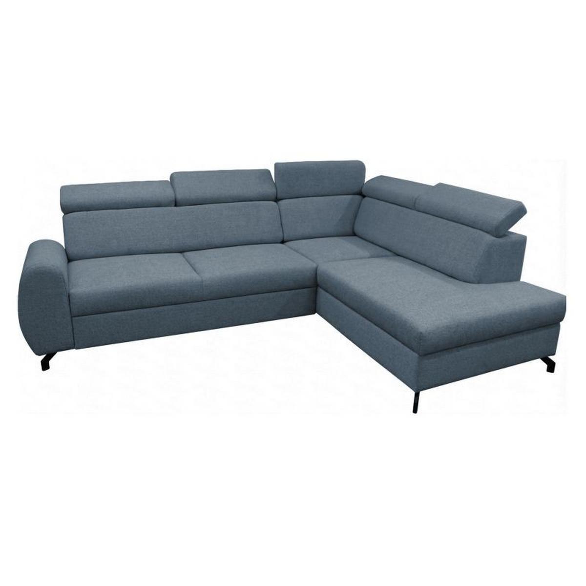 Kutna Garnitura Riva - zlatne boje, Moderno, tekstil/metal (260/78-99/195cm) - Modern Living