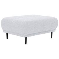 HOKER STARK - jasnoszary/czarny, Design, tkanina/drewno (93/45/77cm) - Stylife