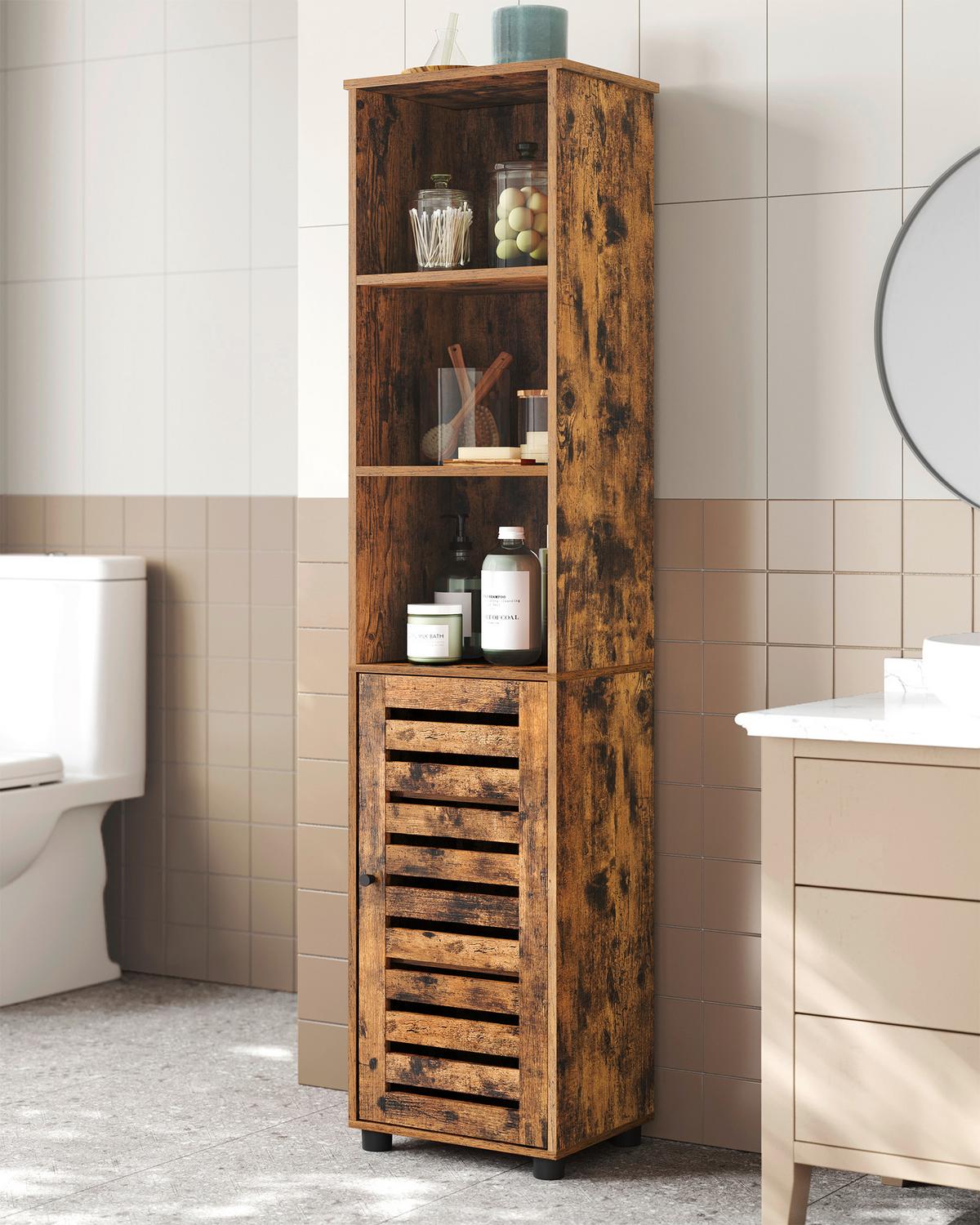 HOCHSCHRANK BBK160X01V2 - Schwarz/Braun, Trend, Holzwerkstoff/Kunststoff (40/167/30cm) - MID.YOU