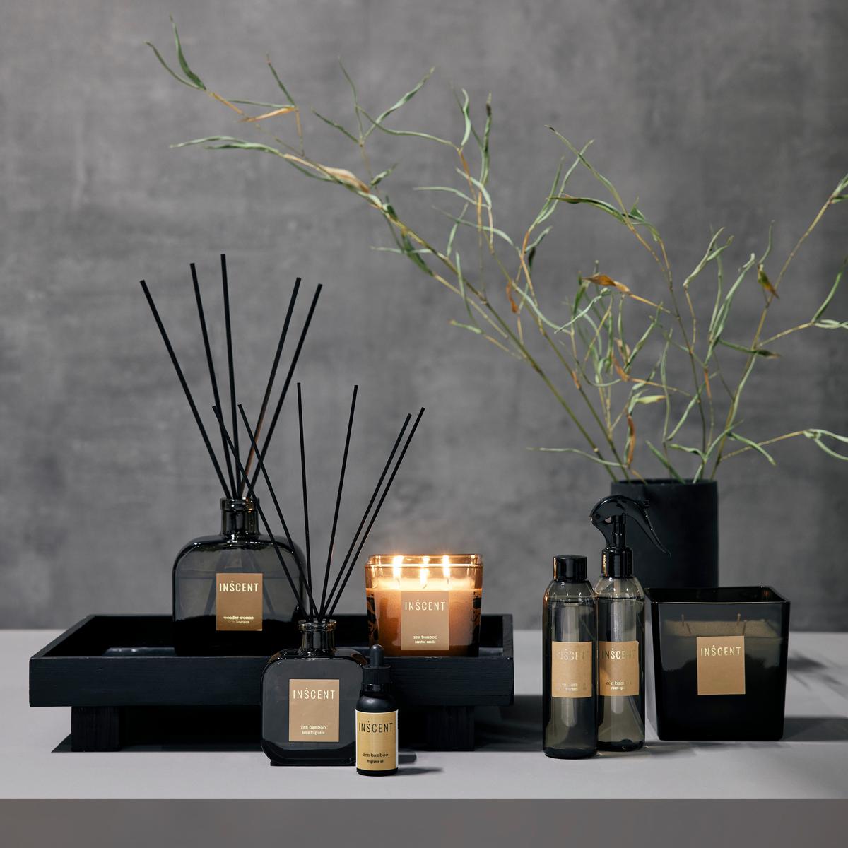 Raumspray Zen Bamboo in Creme ca. 200ml - Creme, Design, Kunststoff (7/23/7cm) - Inscent