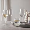 SET MED VINGLAS LARS - RED - klar, Modern, glas (500ml) - Mömax