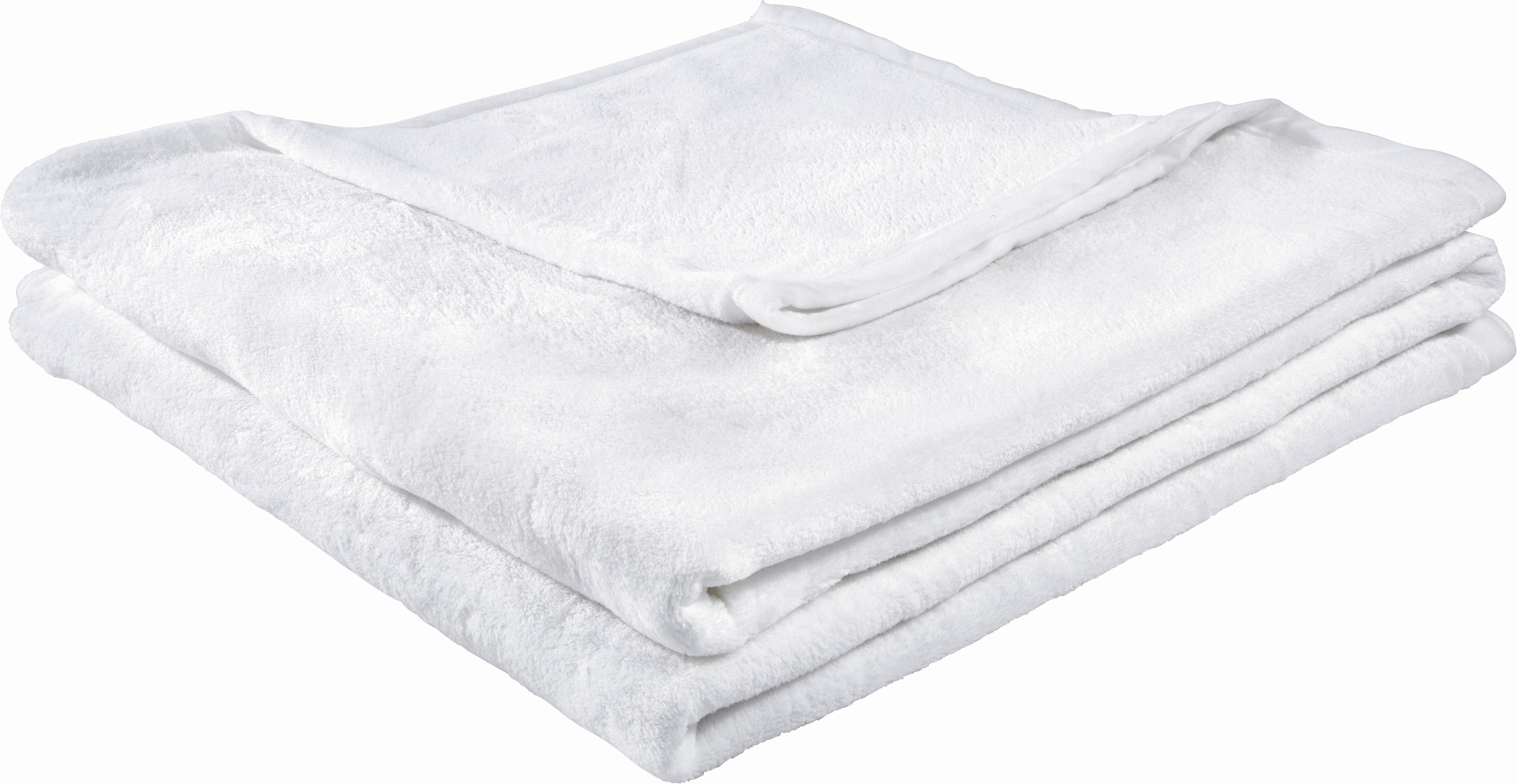 Pătură pufoasă Michael XXL - alb, textil (220/240cm) - Modern Living