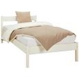 Bett Kiefer Bianco 90x200cm - Kieferfarben, Holz (96/70/206cm) - Modern Living