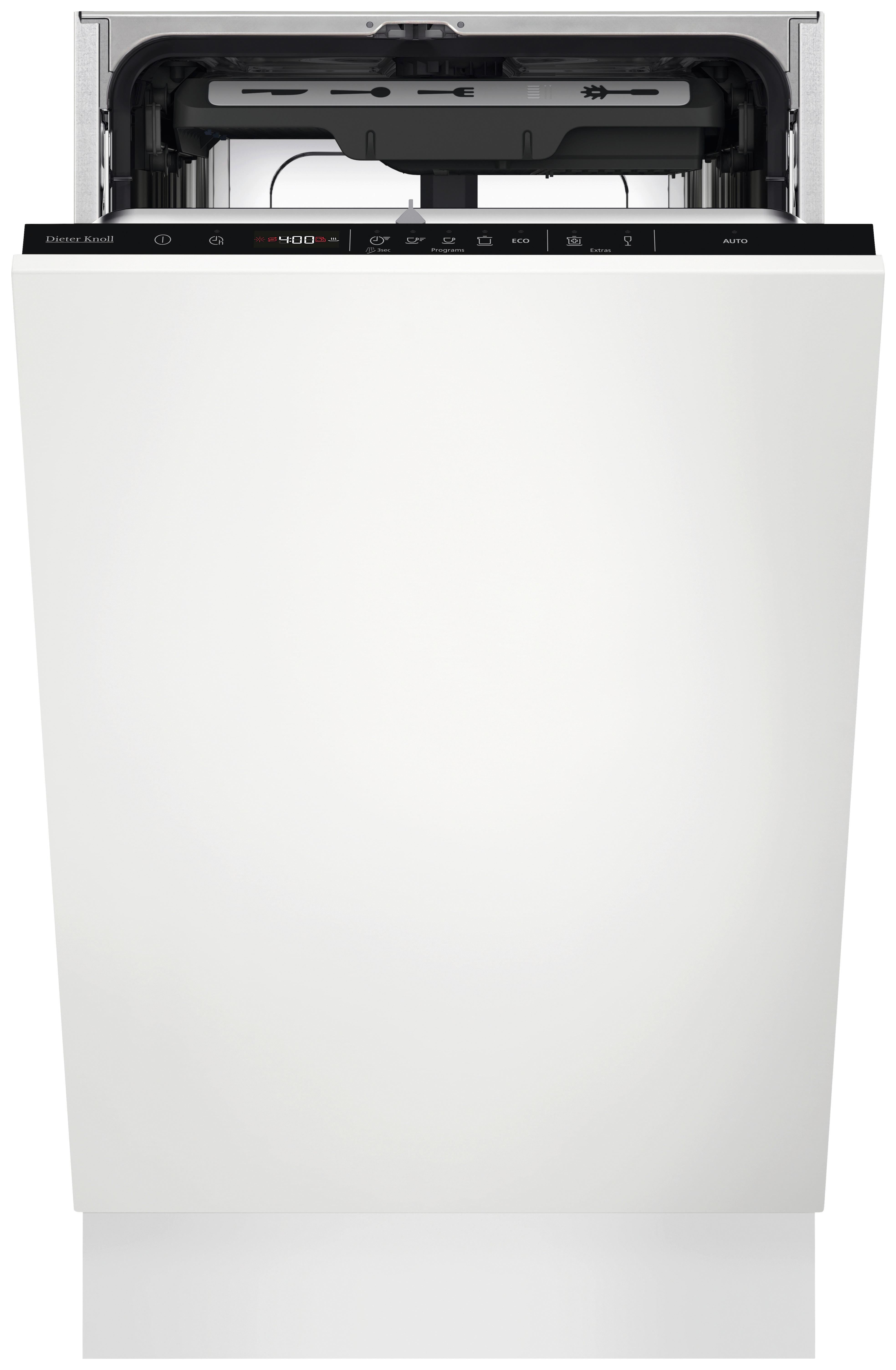 Geschirrspüler Dkdv1601xk - Edelstahlfarben, Basics, Metall (44,6cm) - Dieter Knoll
