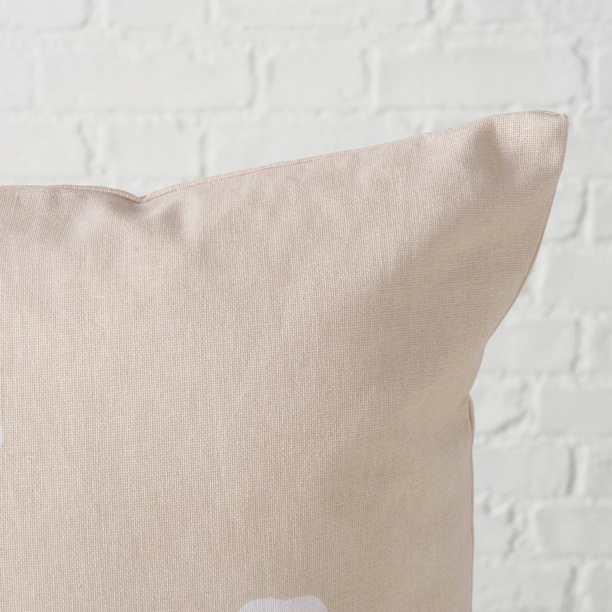 Zierkissen Canea Beige ca. 45x45cm - Beige, Textil (45/45/8cm)