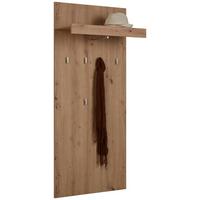 Előszobapanel Tölgy Szín Malta - tölgyfa színű, Konventionell, faalapú anyag (65/148/28cm) - Mömax