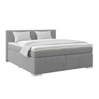 PAT BOXSPRING MIRA 1 - gri, Basics, textil (160cm)