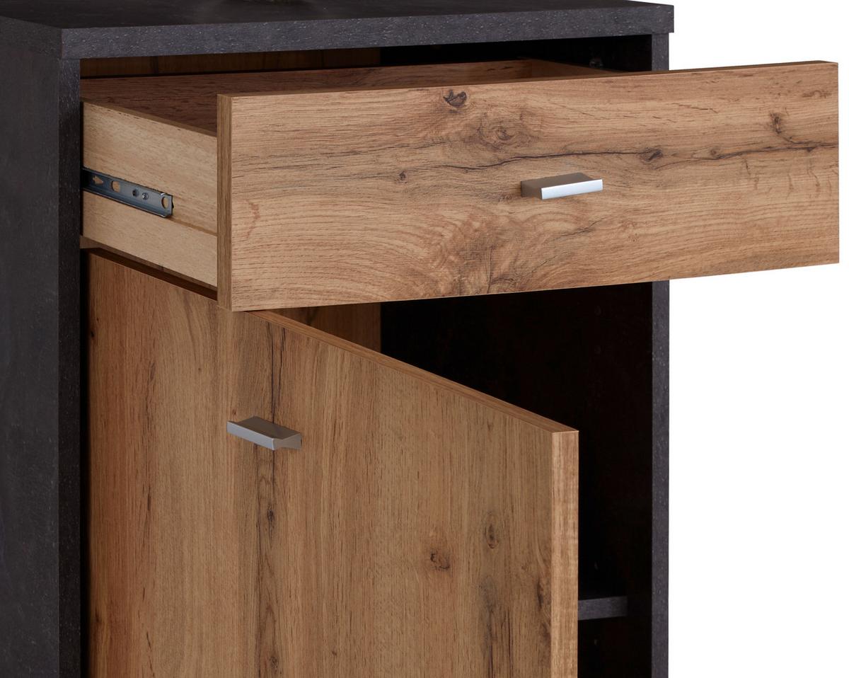Comodă 4 YOU - culoare lemn stejar, Modern, material pe bază de lemn (50/85,4/34,6cm) - Modern Living