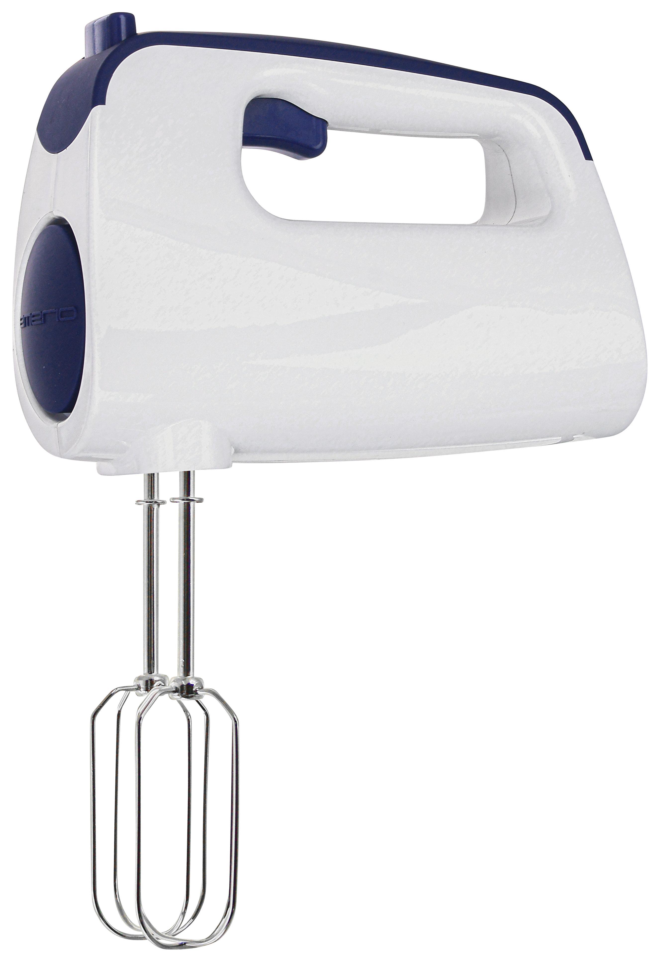 Handmixer Gerda Grau/Weiß max. 300 Watt - Weiß/Grau, Kunststoff/Metall (18,8/8/15cm) - Mömax modern living