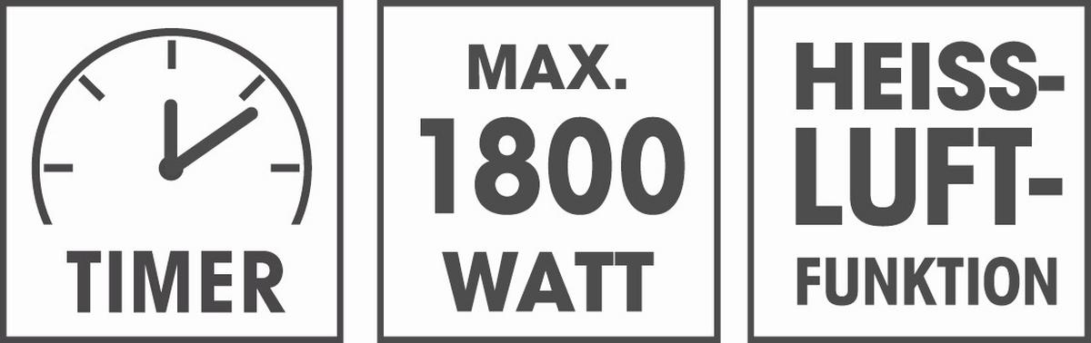Dampfbügeleisen Cleanmaxx Bügler 1800 Watt - (42.3/18.1/105cm)