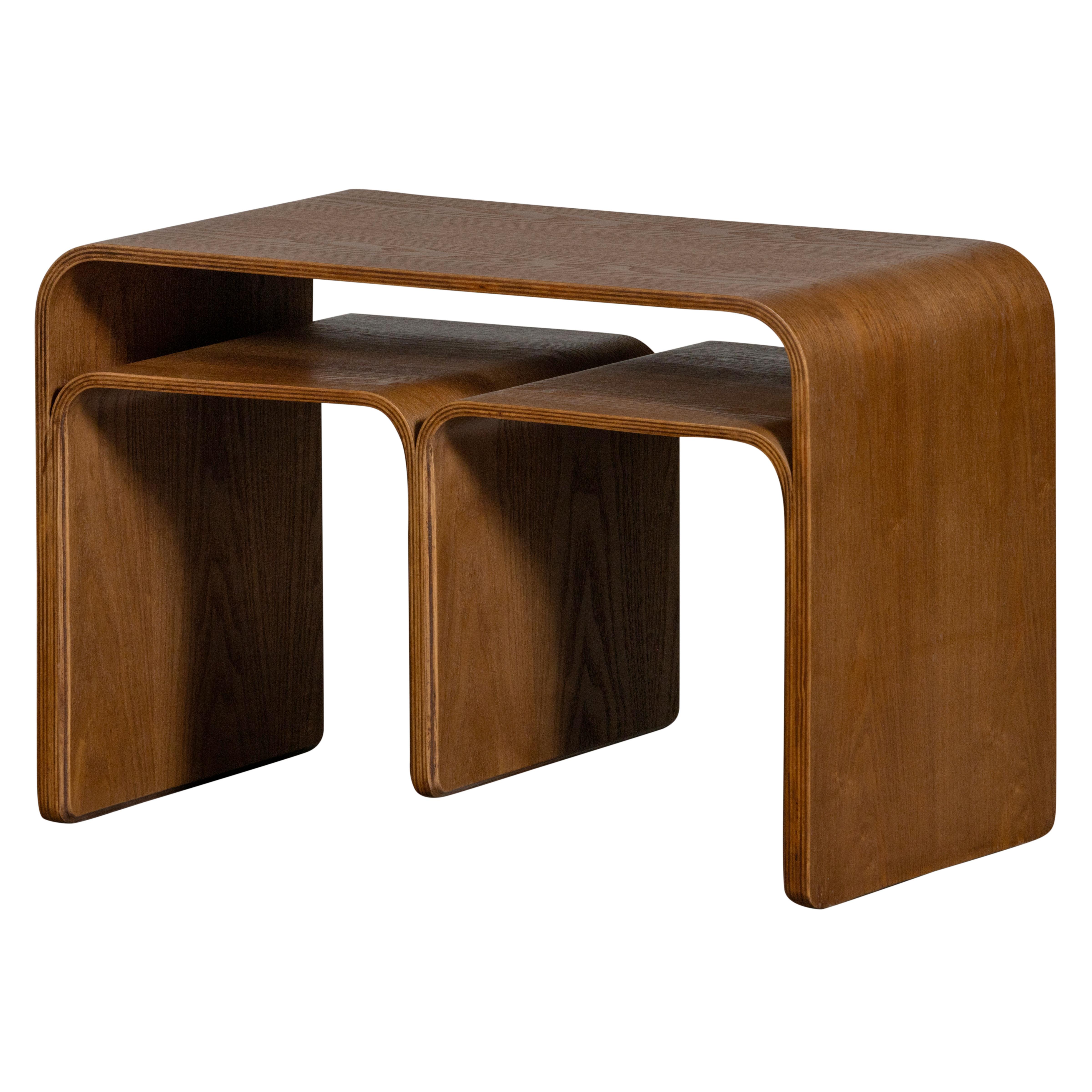 Couchtisch Frey Walnussfarben - Walnussfarben, Design, Holzwerkstoff (60/32/40cm) - Livetastic