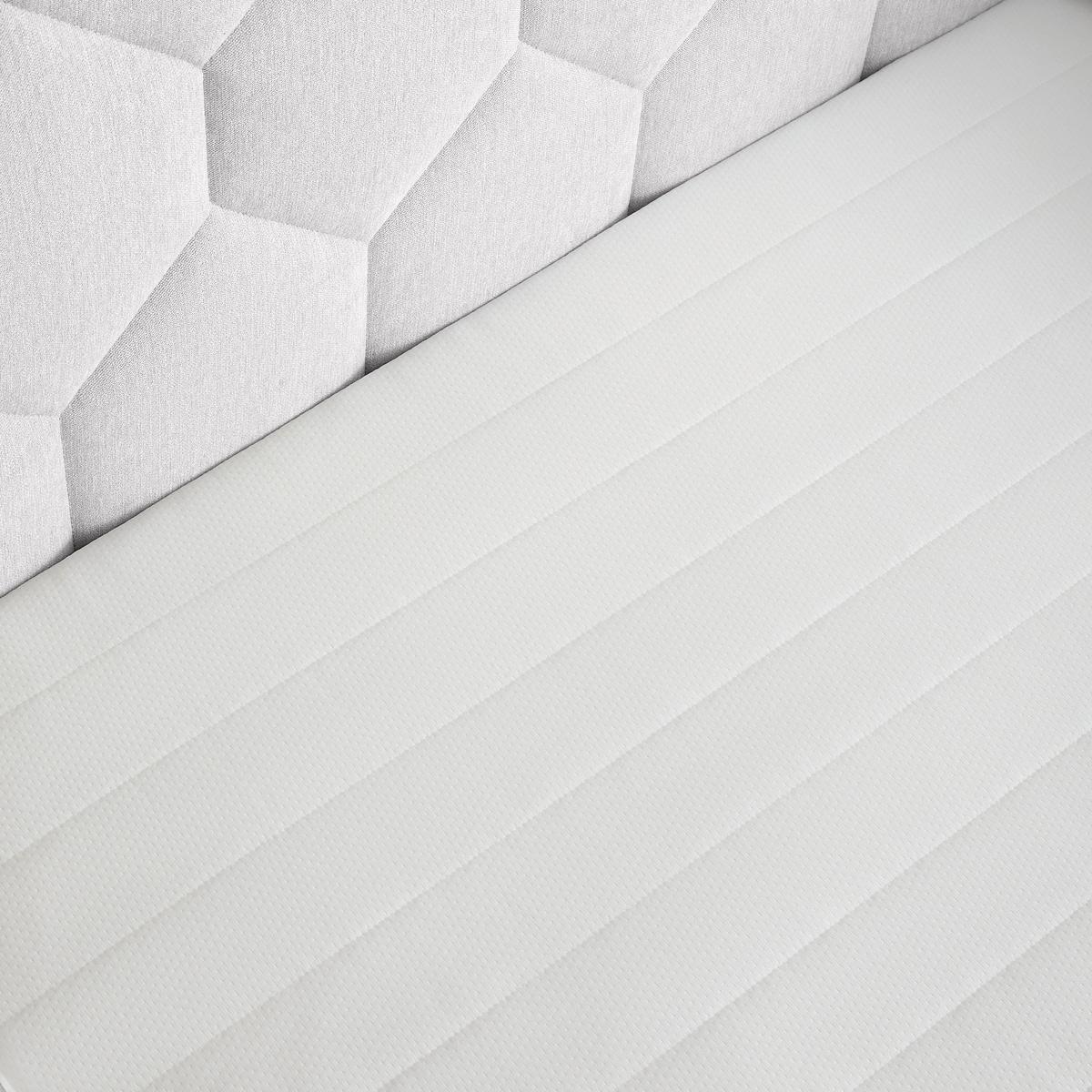 Boxbett Maya-D Beige ca. 180x200cm - Beige/Schwarz, KONVENTIONELL, Holz/Holzwerkstoff (180/200cm) - Mömax