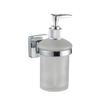 Fali Szappanadagoló Solo - Konventionell, Üveg/fém