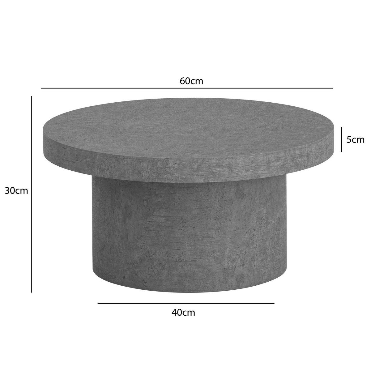 COUCHTISCH WL6.927 - Grau, Design, Holzwerkstoff (60/60/30cm) - Livetastic