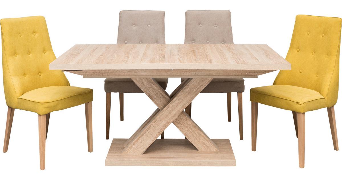 STÓŁ DO JADALNI AVANT - kolor dębowy, Konventionell, materiał drewnopochodny (160/90/76cm) - MID.YOU