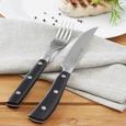 Steakbesteck Rösle 4-teilig - Schwarz, KONVENTIONELL, Kunststoff/Metall - Rösle Steakbesteck Rösle 4-teilig - Schwarz, KONVENTIONELL, Kunststoff/Metall - Rösle