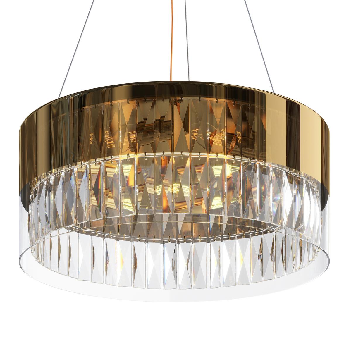 Pendelleuchte Wonderland Goldfarben max. 60 Watt - Goldfarben, Basics, Glas/Metall (50/20,5/50cm) - MAYTONI