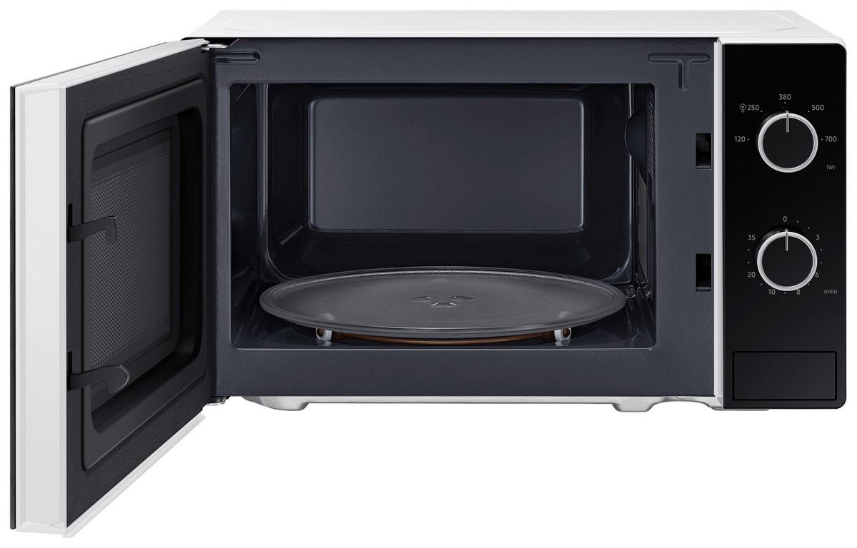 KUCHENKA MIKROFALOWA MS20A3010AH/EG - czarny/biały, Basics, metal/szkło (48,8/29,1/38,0cm) - Samsung