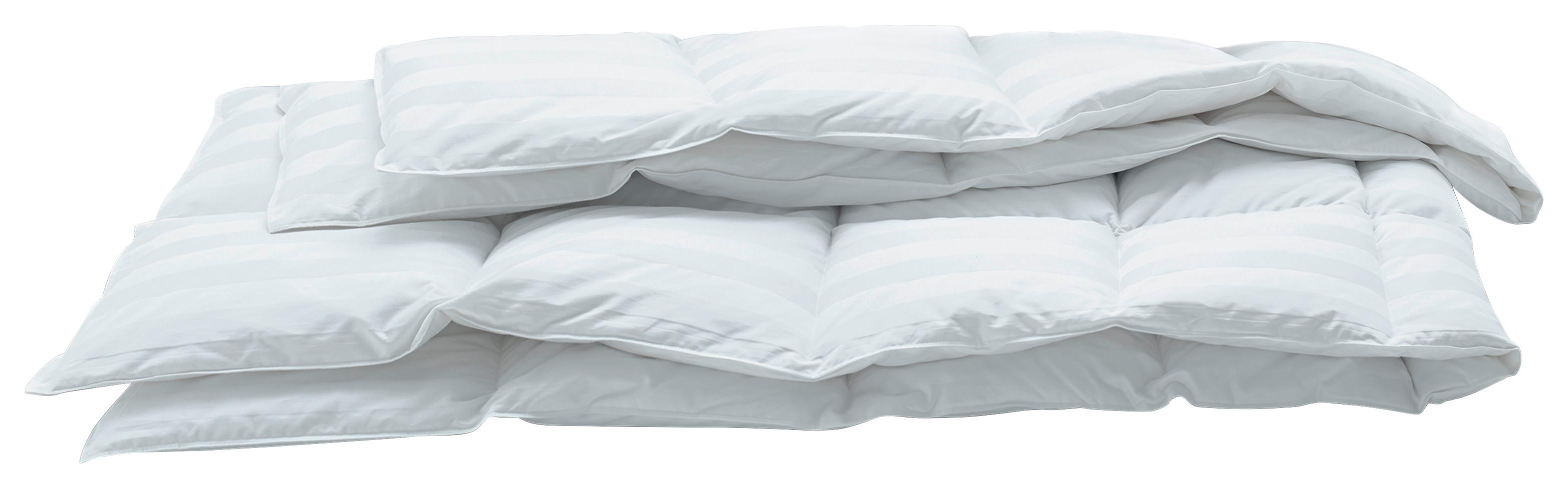 Ganzjahresduvet Skady Uno Ca. 200x210cm - Weiss, Design, Textil (200/210cm) - Billerbeck