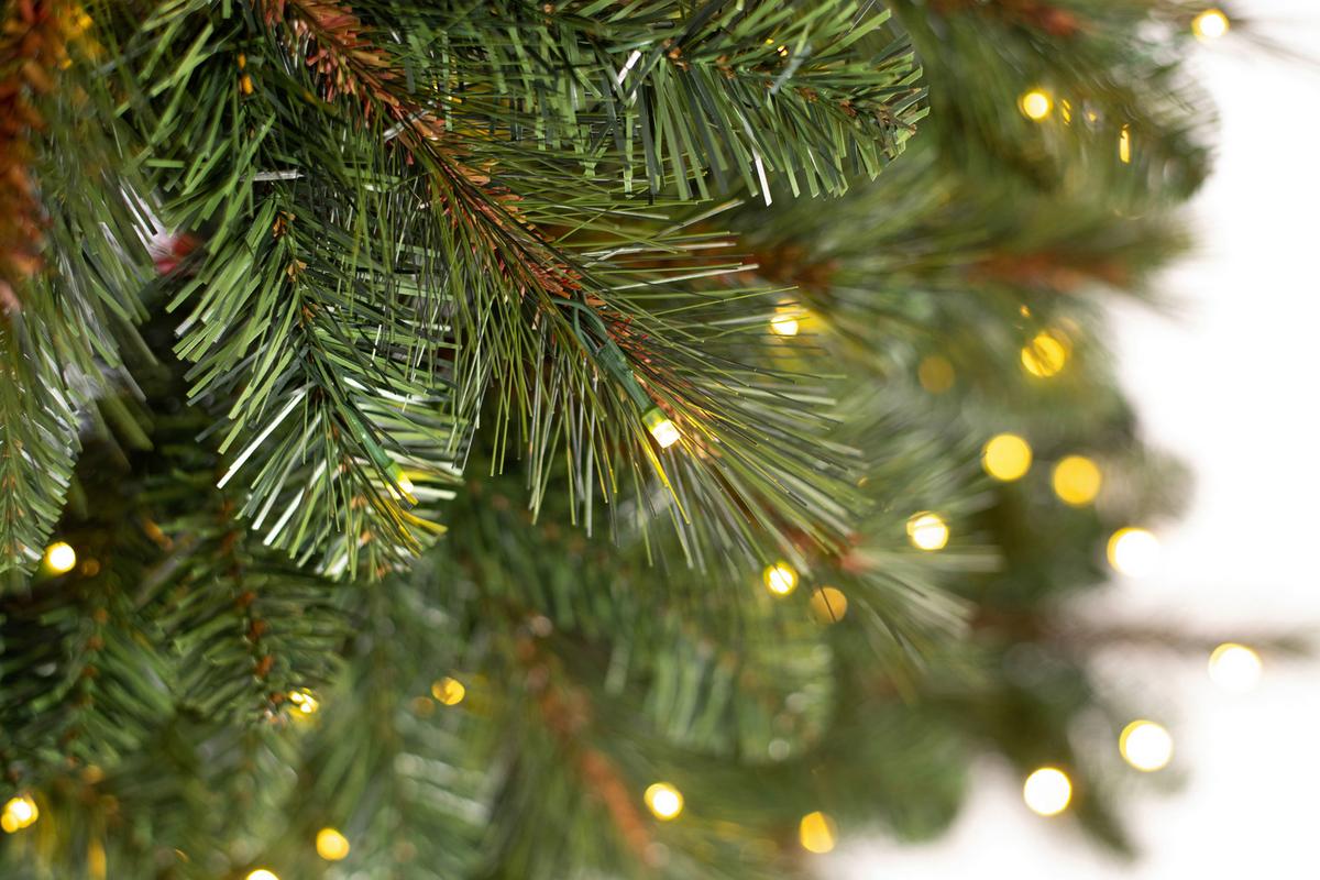 Weihnachtsbaum Mesa Grün H: ca. 180cm - Grün, Basics, Kunststoff (180cm)