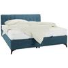Box Krevet Magic - crna/svijetlo plava, Konvencionalno, drvni materijal/tekstil (180/200cm) - Modern Living