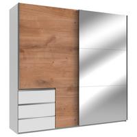 Ormar S Kliznim Vratima Level 36 A - bijela/boje hrasta, Moderno, drvni materijal (250/236/65cm) - Modern Living