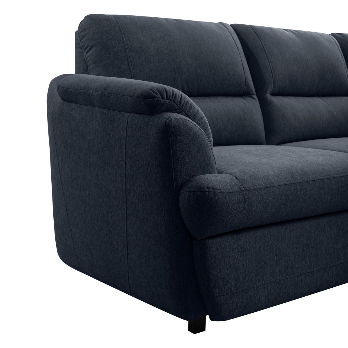 Coltar GUSTO - grej/albastru, Basics, textil (240/200cm) - Modern Living