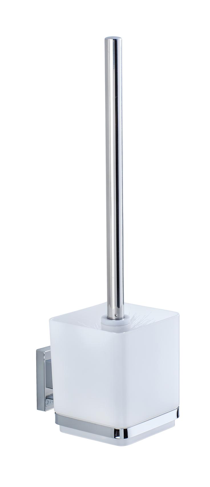 Suport perie WC Quadro - Modern (10/37/12cm) - Wenko